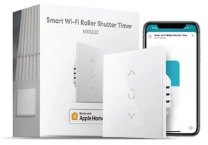 Meross MRS100HK Controller tapparelle Smart Interruttore touch 2 tasti da parete WiFi Homekit
