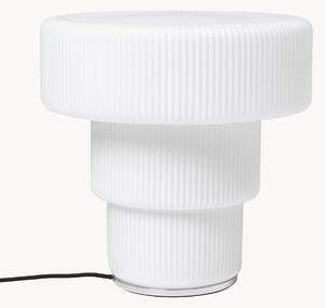 Lampada da tavolo a LED in vetro soffiato Ripple