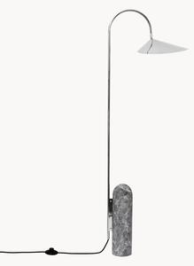 Lampada da terra orientabile con base in marmo Arum