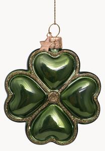 Addobbo di Natale in vetro soffiato Clover