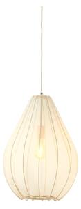 Lampadario beige con paralume in tessuto ø 38 cm Itela - Light & Living