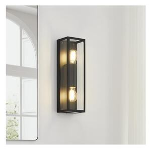 Eglo 33856 - Applique da esterno ALAMONTE 2xE27/60W/230V IP44 nera