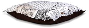 Cuscino m pouf poltrona sacco in poliestere design sfoderabile 135x170 cm