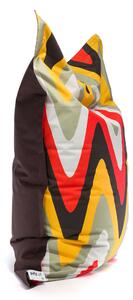 Cuscino m pouf poltrona sacco in poliestere design sfoderabile 135x170 cm