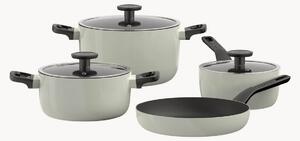 Batteria di pentole con rivestimento antiaderente Glints, set di 4