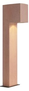 Lampione da esterno moderno terracotta 65cm IP44 - Pompei