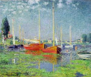Claude Monet - Riproduzione Argenteuil c 1872-5, (40 x 35 cm)