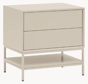 Comodino in legno con cassetti Platt