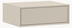 Comodino da parete in legno Platt
