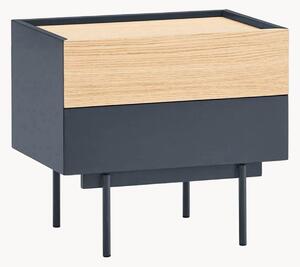 Comodino in legno con cassetti Otto