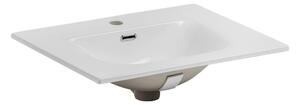 Lavabo da incasso in Vetroceramica SKY 60 cm, bianco