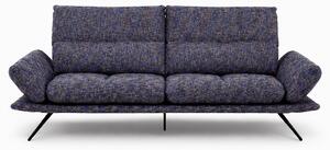 Divano Nexus Tessuto Bouclè Melange Multicolor - Schienali Mobili, Braccioli Ripiegabili