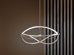 Lampada a sospensione a LED CHARIVARI argento Trio 321210107