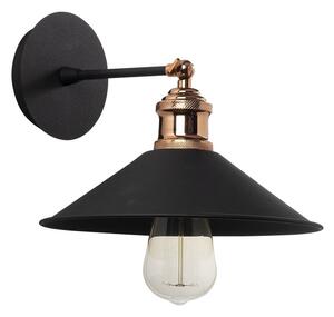 Lampada da parete nera ø 24 cm Berceste – Opviq lights