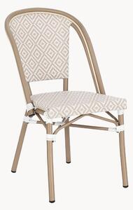 Set di 2 sedie da giardino impilabili Silveira