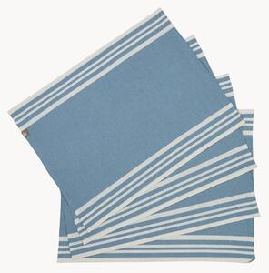 Set di 4 tovagliette americane in cotone fatte a mano Mahdia