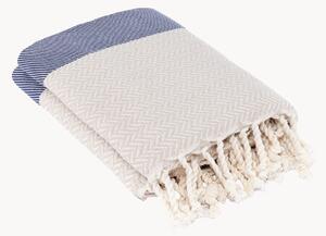 Coperta in cotone jacquard fatta a mano Liv