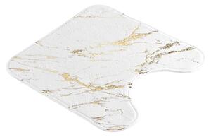 Tappetino per il bagno bianco/dorato 45x45 cm Aquamarbre – douceur d'intérieur