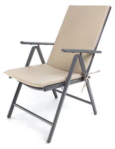 Cuscino per sedia sdraio doppia cucitura waterproof 45x120 cm