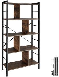 TecTake GmbH 404545 scaffale charleston 75,5x30x155cm