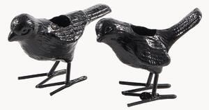Set di 2 portacandele Flock of Birds