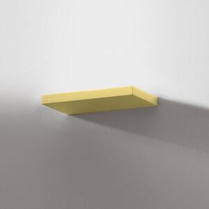 Gea Luce Yoana a/g applique led rettangolare luce in alto colore ottone