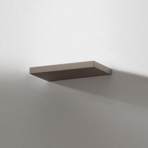 Gea Luce Yoana a/g applique led rettangolare luce in alto titanio