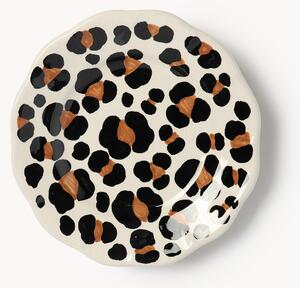 Piatto da torta fatto a mano Leopardo