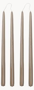 Set di 4 candele da tavolo fatte a mano Smooth