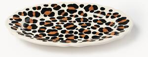 Piatto da portata fatto a mano Leopardo