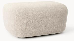 Pouf grande in bouclé Wolke