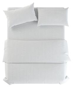Set copripiumino e federa bianco in lino per letto singolo 135x200 cm Blanco – Native Natural