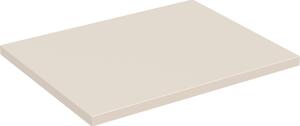 Piano Bagno 60 Cm Beige Sabbia Elegante Moderno Mdf