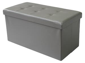 IRO - pouf rettangolare in ecopelle