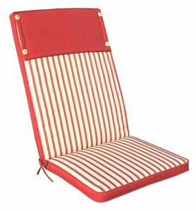 TOPPY - cuscino alto con doppia cucitura idrorepellente a righe