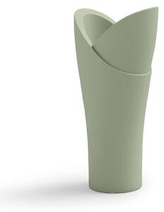 Vaso a colonna per piante Fiorite a cascata ASSIA Dimensioni 40x31x h 85 cm - Peso 5,21 Stile vivace e moderno colore Giada