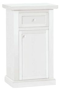KALEB - mobile portatelefono in legno massello cm 46 x 31 x 76 h