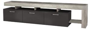TOKE - porta tv di design con 3 cassetti