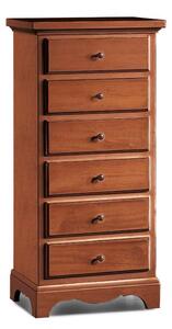 BRIDGET - mobiletto in legno 6 cassetti