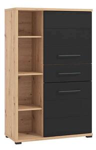 JADDIE - credenza due ante un cassetto moderno in legno