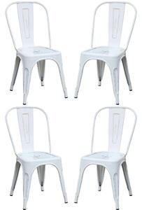 AGATHA - sedia industrial set da 4
