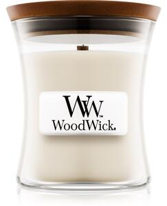 Woodwick Island Coconut candela profumata con stoppino in legno 85 g