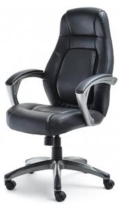Sedia da ufficio VILDA - nero / grigio