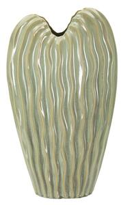 Vaso Venice 27x14x46,5 cm in Ceramica Verde