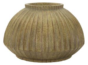 Vaso Breeze Ø40x26,5 cm in Mgo Verde sporco
