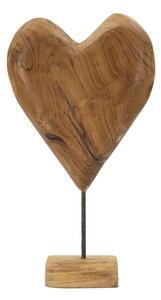 Scultura Dobu 25x12x45 cm in Teak Riciclato