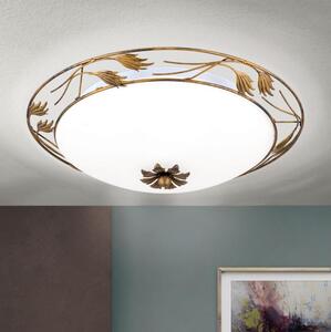 Orion DL 7-509/50 - Plafoniera FLEUR 3xE27/60W/230V diametro 50 cm bronzo