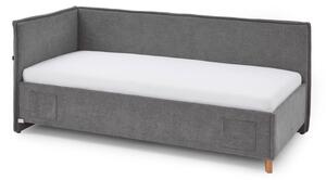 Letto grigio per bambini con contenitore 120x200 cm Fun - Meise Möbel