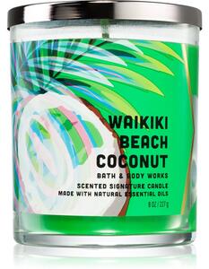Bath & Body Works Waikiki Beach Coconut candela profumata 227 g