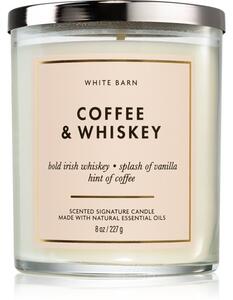 Bath & Body Works Coffee & Whiskey candela profumata 227 g